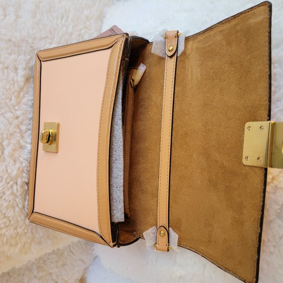 Coach Hutton Shoulder Bag In Colorblock - Picture 9 of 12